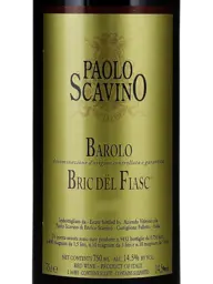 Paolo Scavino Bric Dël Fiasc Barolo 2018