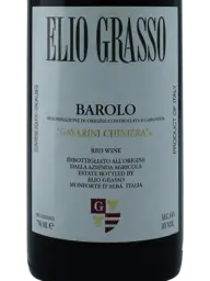 Elio Grasso Barolo Gavarini Chiniera 2018