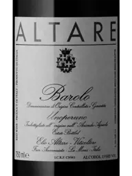 Elio Altare Unoperuno Barolo 2018