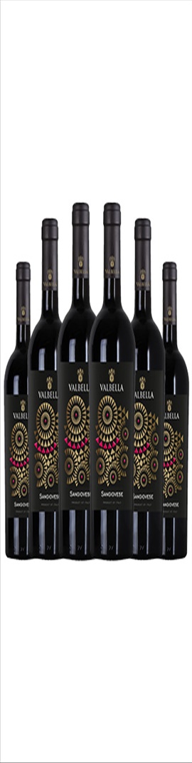 1 caixa - Valbella Sangiovese Rubicone IGT