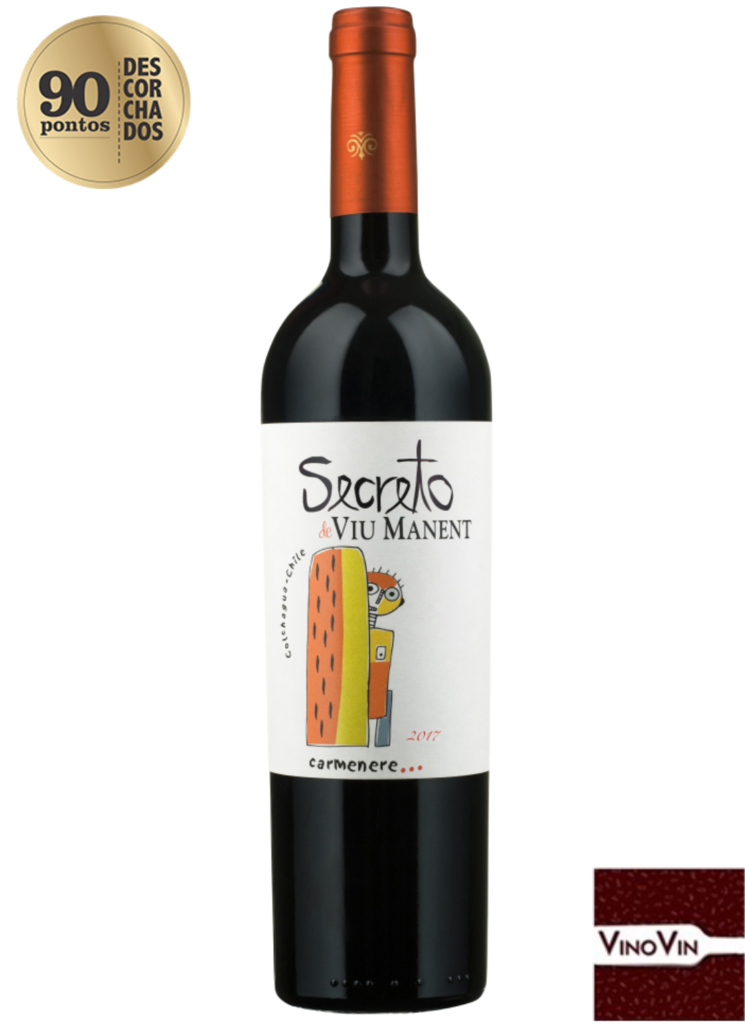Vinho Secreto de Viu Manent Carménère Gran Reserva 2023 - 750 ml