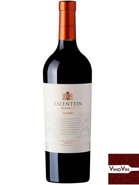 Vinho Salentein Reserva Malbec 2021 - 750ml