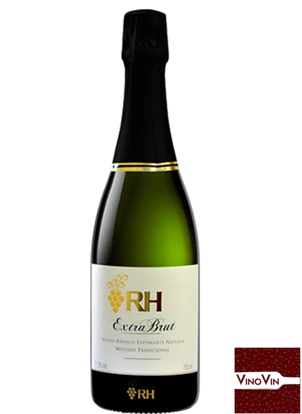 Espumante R & H Extra Brut Premiado Método Tradicional - 750ml