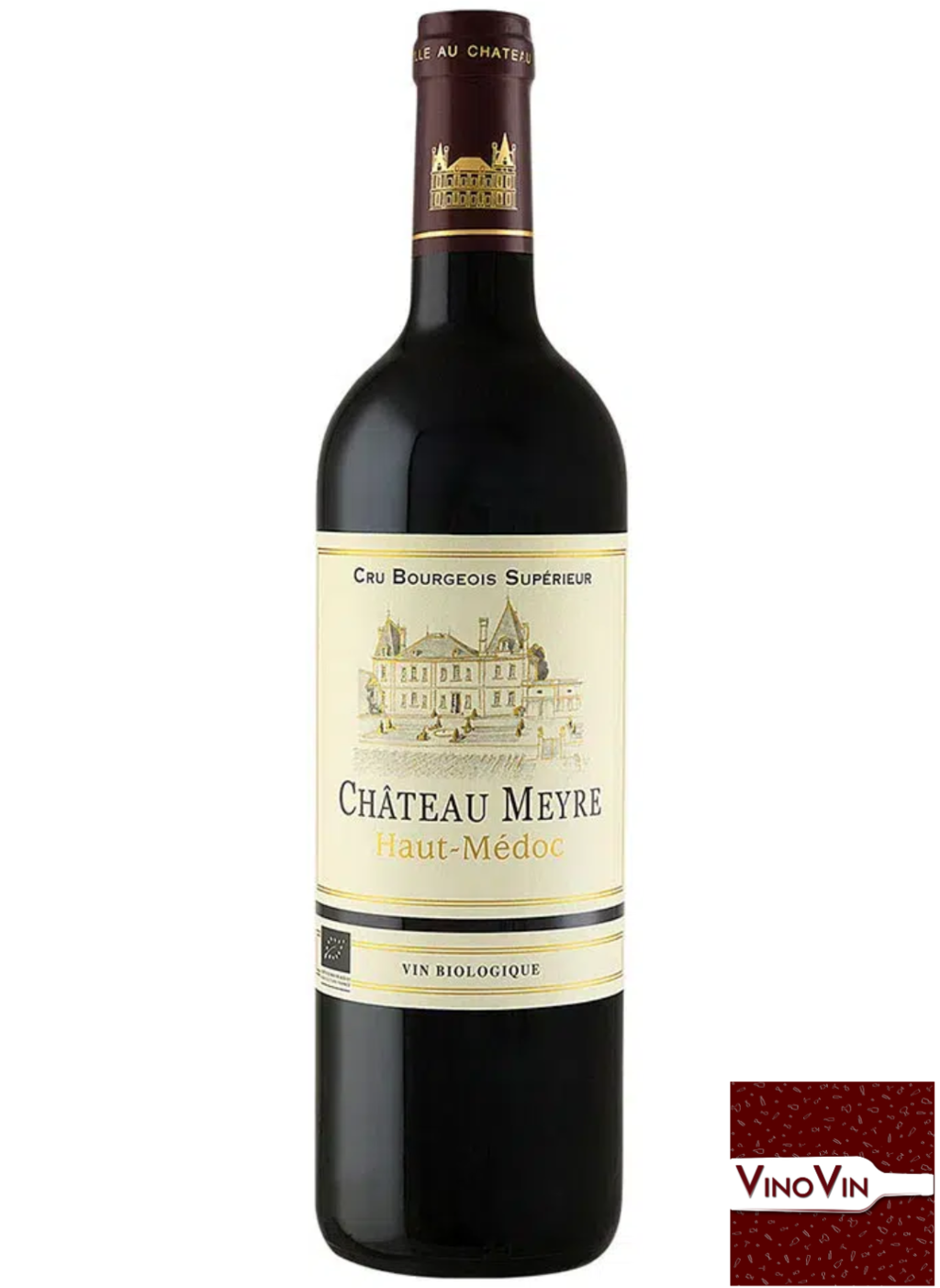 Vinho Chateau Meyre Haut-Médoc Cru Bourgeois Superieur Bordeaux 2018 - 750 ml