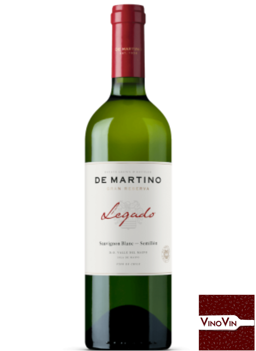 Vinho De Martino Legado Sauvignon Blanc - Semillon 2024 – 750 ml