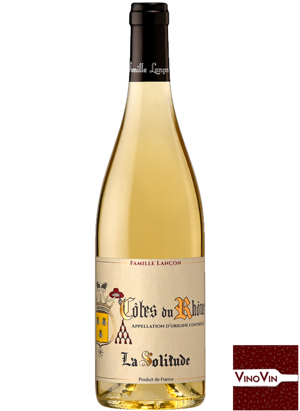 Vinho Domaine de la Solitude Côtes du Rhône Branco 2023 –750 ml