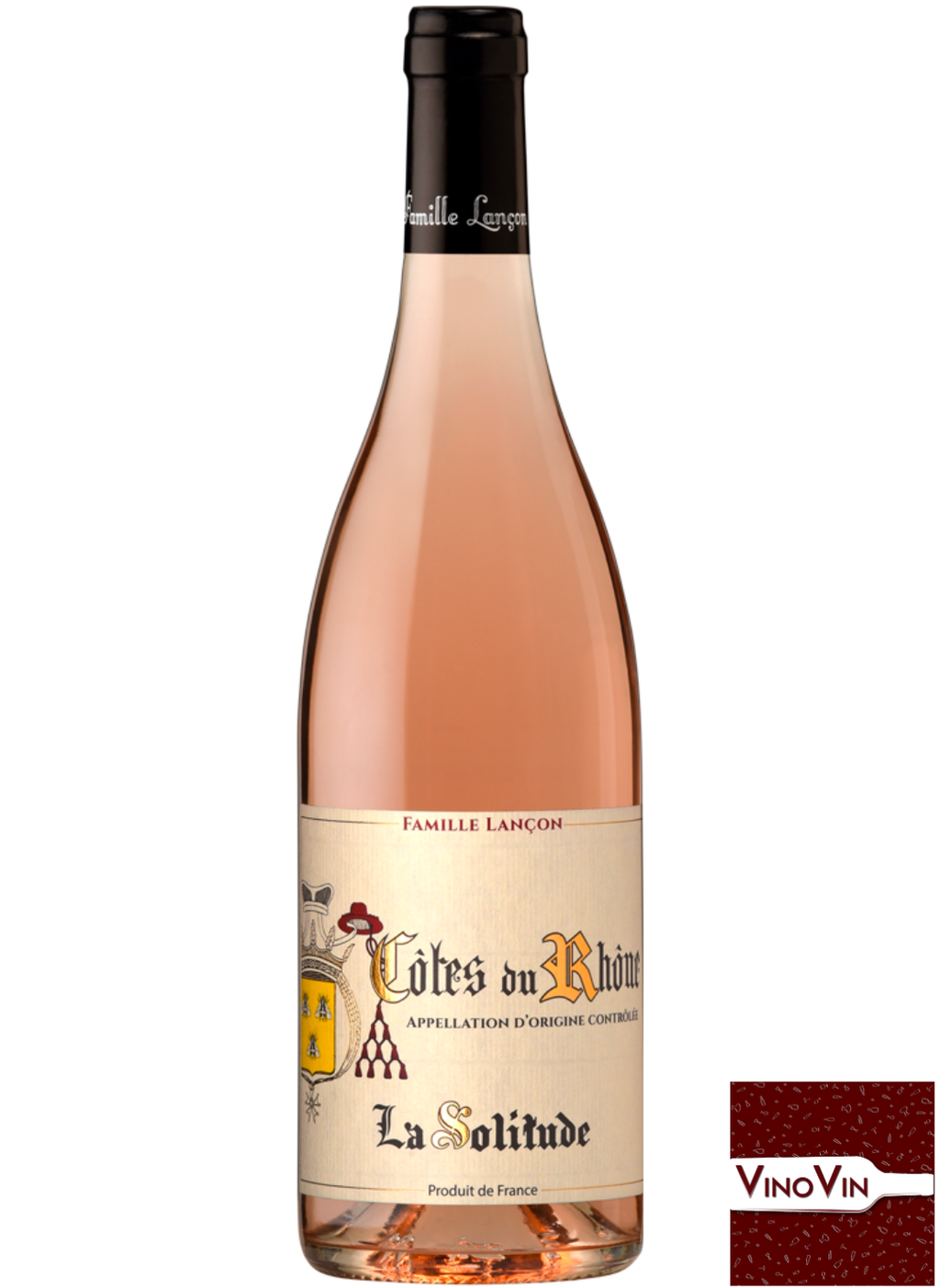 Vinho Domaine de la Solitude Côtes du Rhône Rosé 2024 – 750 ml