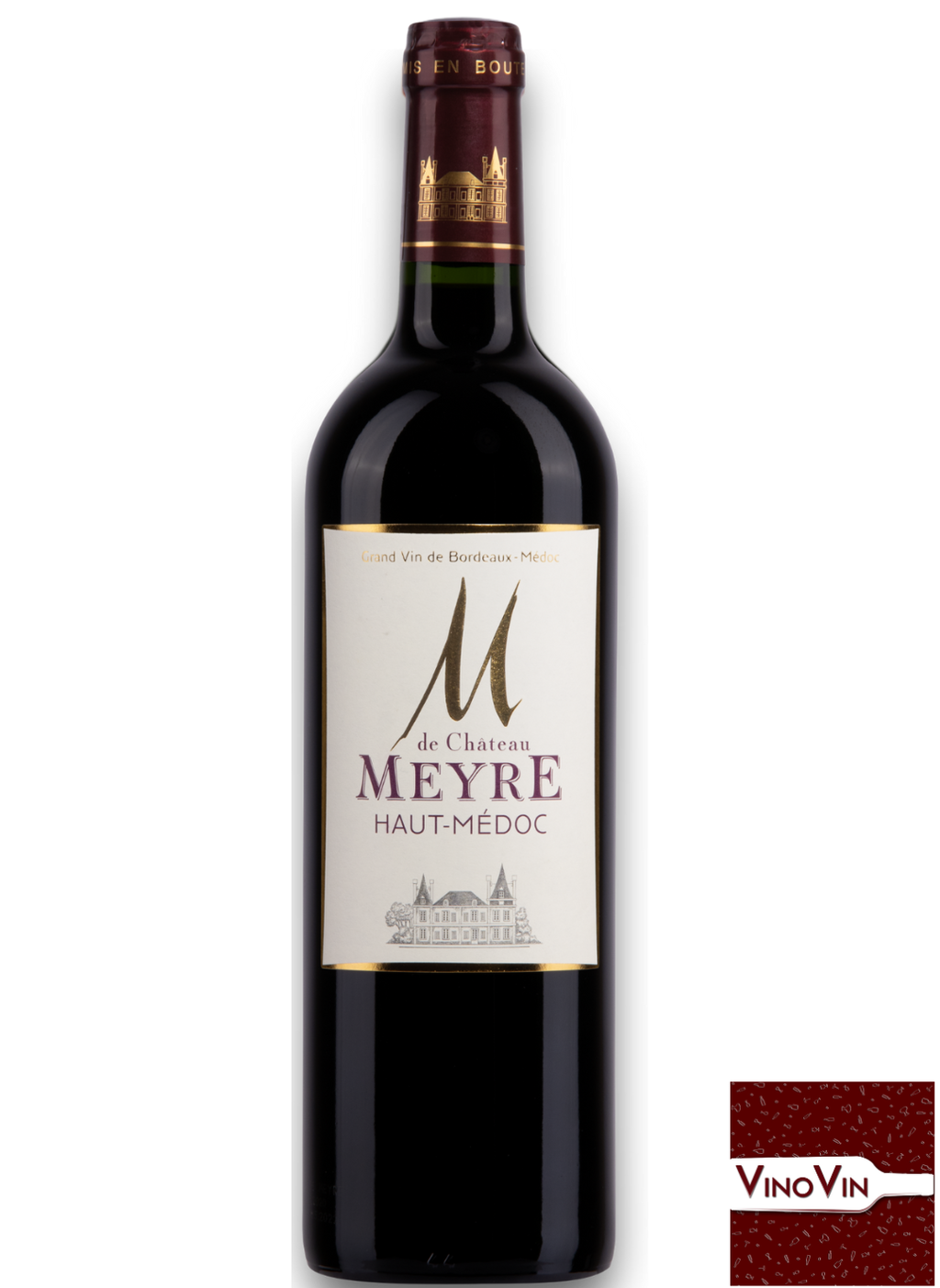 Vinho M de Chateau Meyre Haut-Médoc 2020 – 750 ml