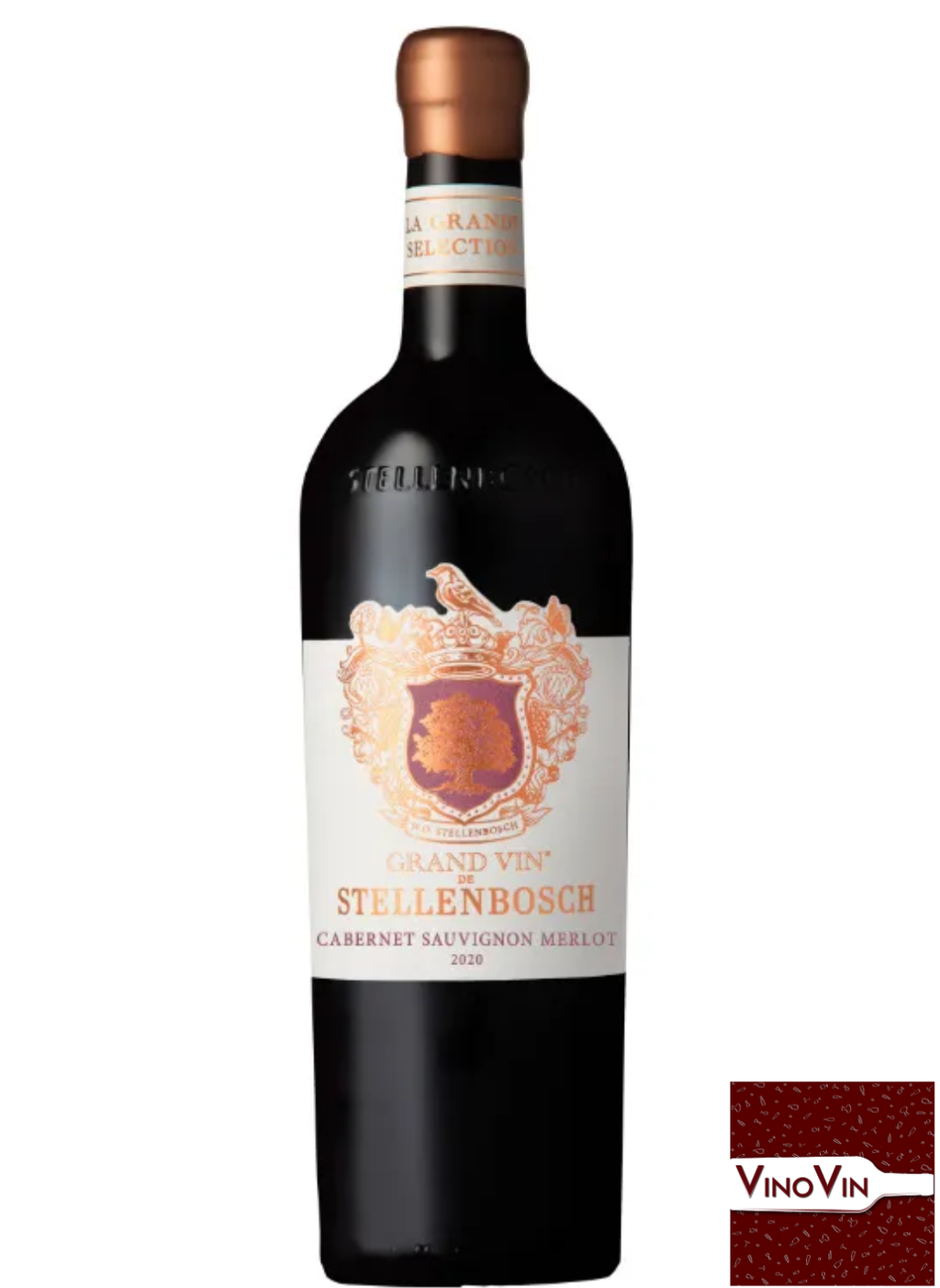 Vinho Grand Vin de Stellenbosch Cabernet Sauvignon - Merlot 2021 – 750 ml
